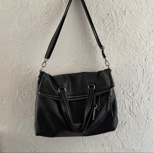 Fossil Dawson foldover crossbody purse
